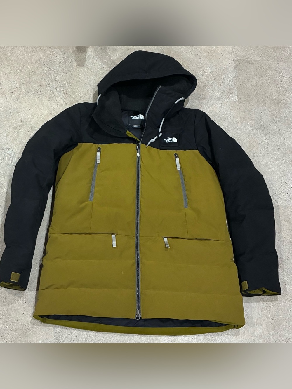 Womens NORTH FACE 550 Pallie Down Winter Parka Coat, sz Large